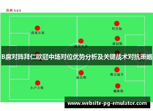 B席对阵拜仁欧冠中场对位优势分析及关键战术对抗策略